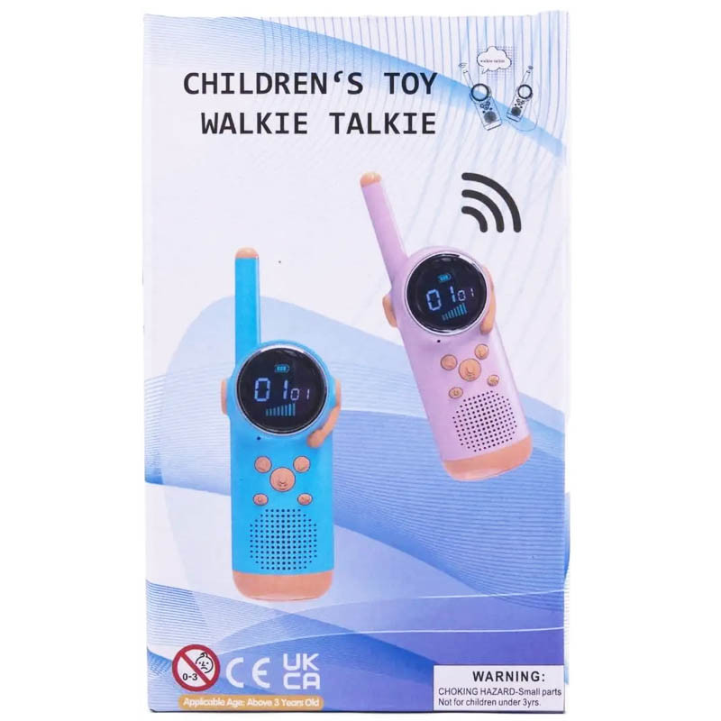 Детские рации Walkie Talkie D22 2шт Pink+Blue
