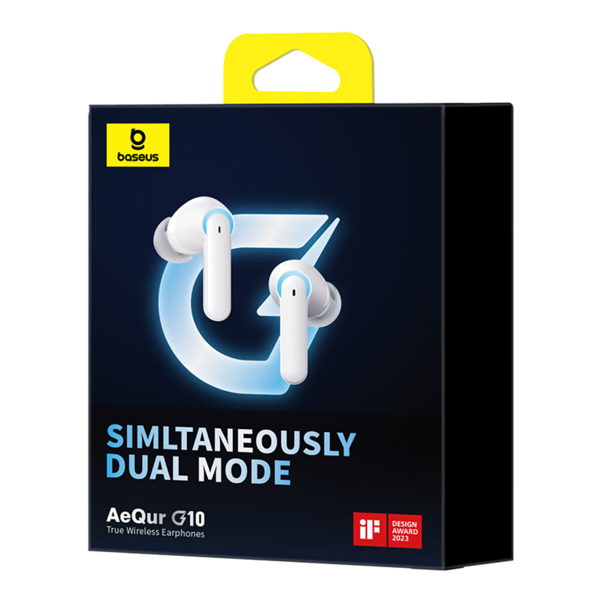 Бездротові навушники Baseus AeQur G10 True Wireless Earphones Stellar White