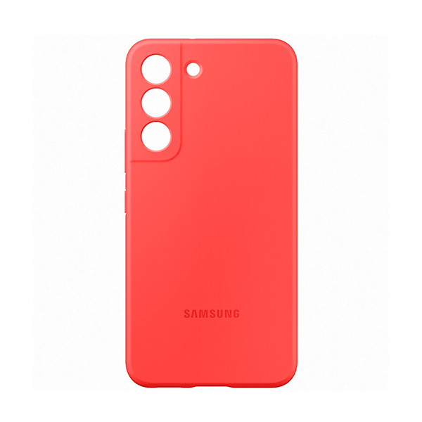 Чохол накладка Samsung S901 Galaxy S22 Silicone Cover Glow Red (EF-PS901TPEG)