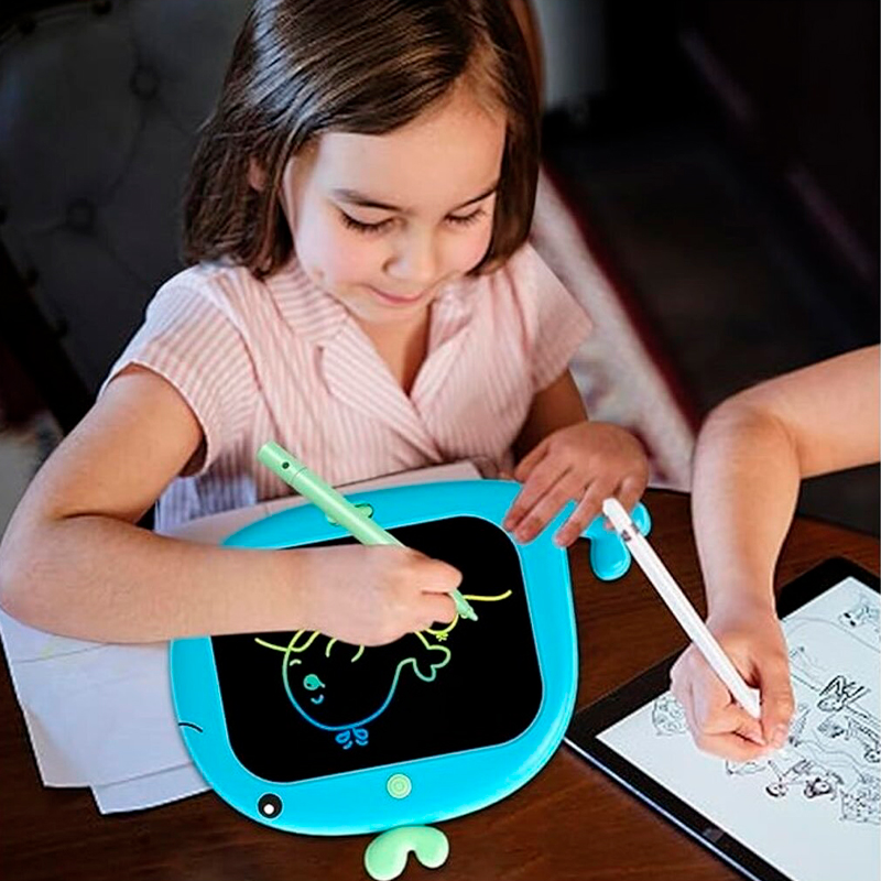 Планшет для малювання Kids Pad Color Whale Blue 9 дюймів