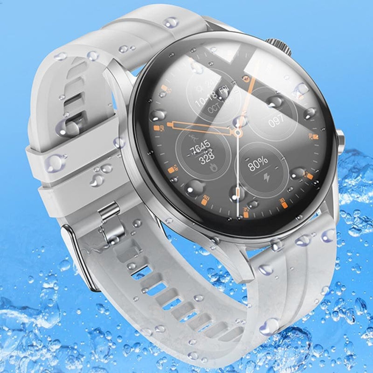 Смарт-годинник HOCO Y7 Pro Smart sports watch(call version) Metal Gray
