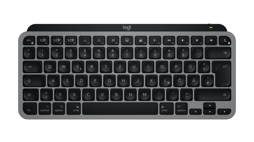 Клавіатура бездротова Logitech MX Keys Mini Wireless Illuminated Graphite (920-010498)