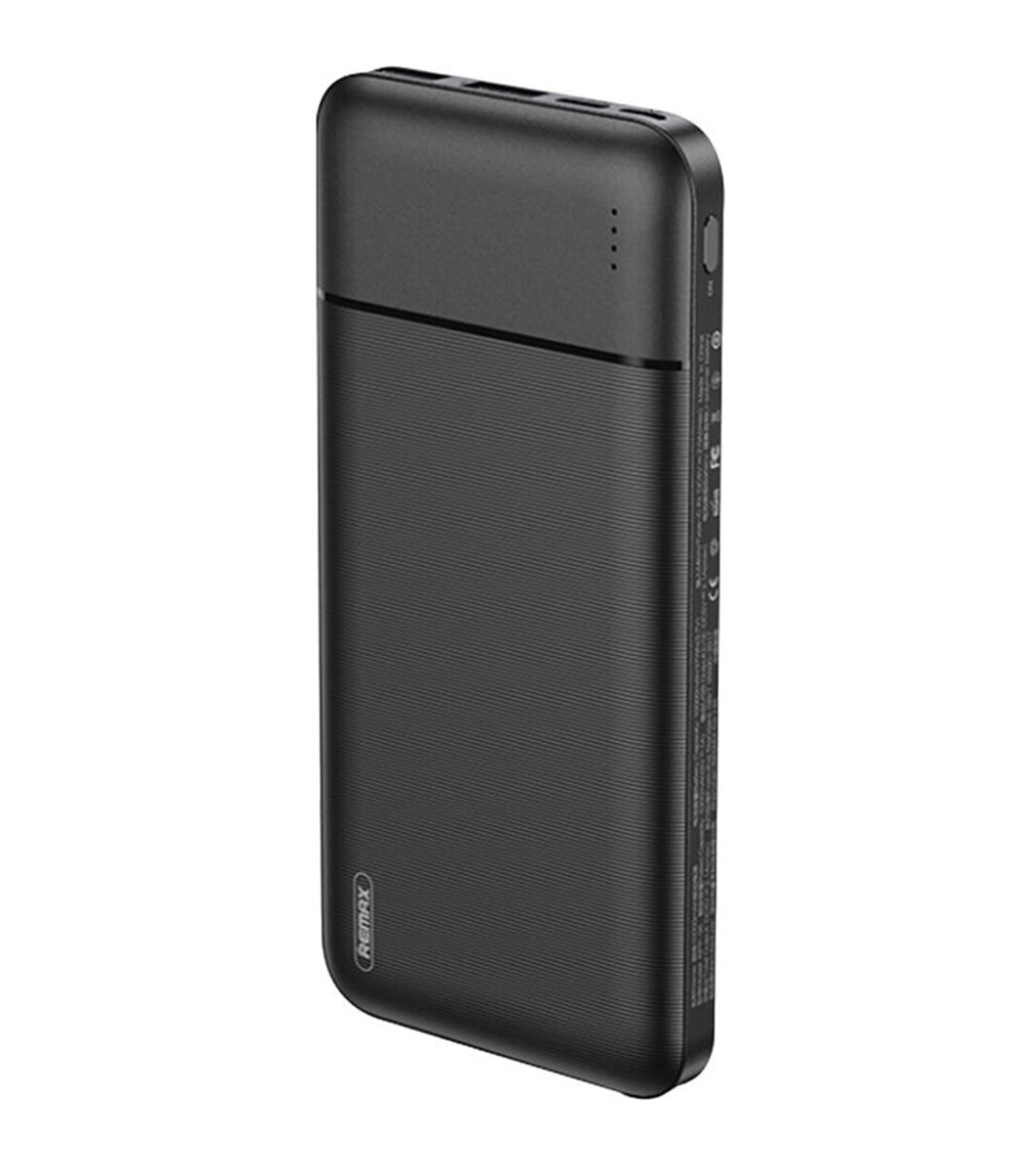 Зовнішній акумулятор REMAX Lango Series 10000mAh 2USB Power Bank RPP-96 Black