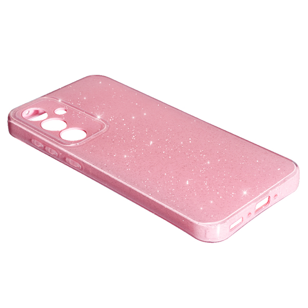 Чехол Silicon Shiny Case Samsung A35/A356 Glitter Pink