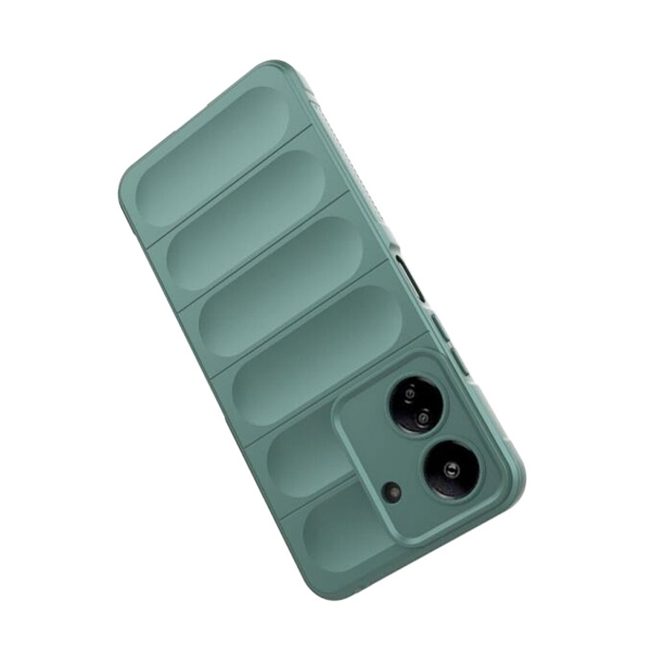 Чехол Cosmic Magic Shield for Xiaomi Redmi 13C/Poco C65 Dark Green with Camera Lens