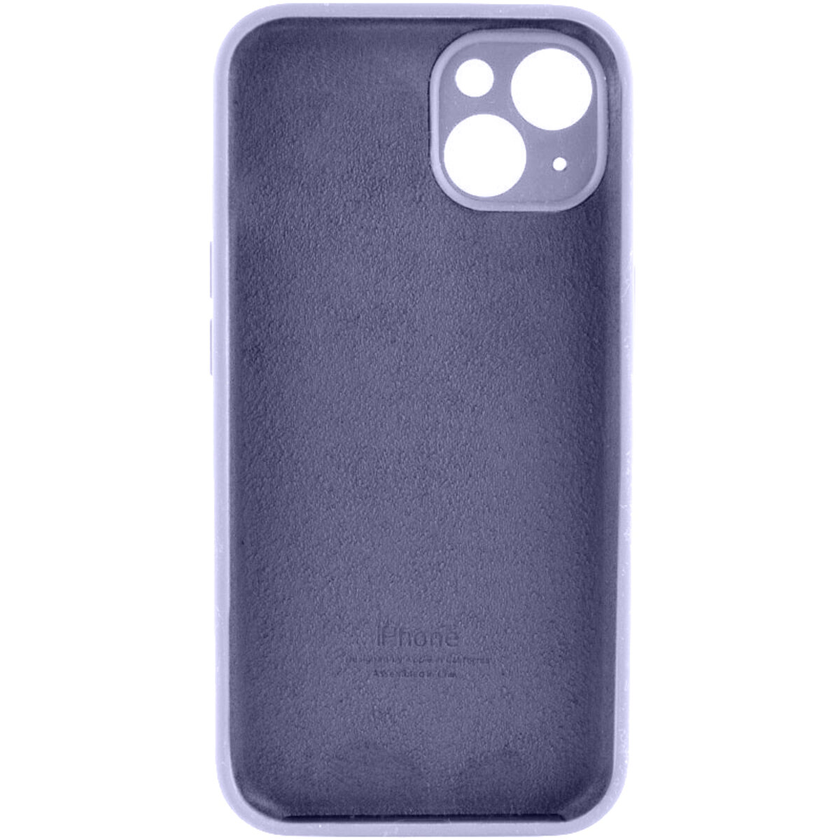 Чохол для смартфона Silicone Full Case AA Camera Protect for Apple iPhone 15 28,Lavender Grey