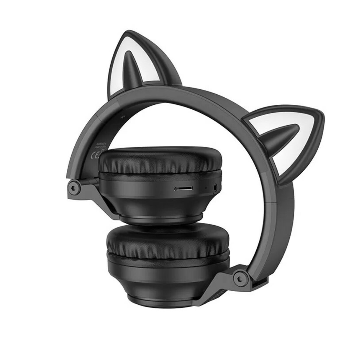 Бездротові навушники BOROFONE BO18 Cat ear BT headphones Black