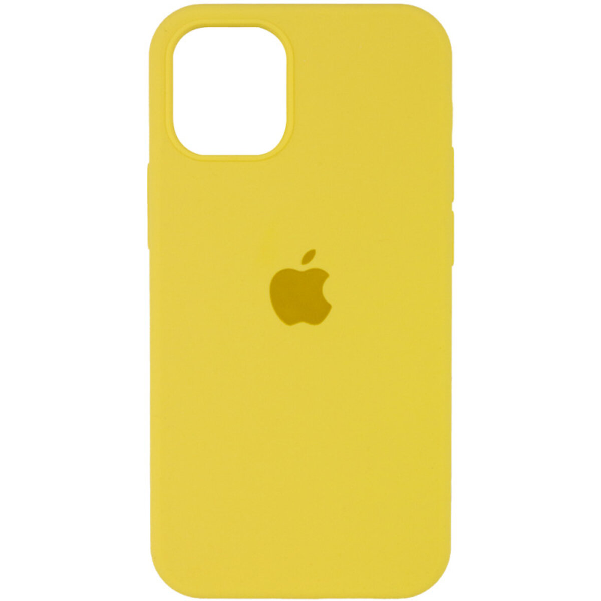 Чохол для смартфона Silicone Full Case AA Open Cam for Apple iPhone 12 56,Sunny Yellow