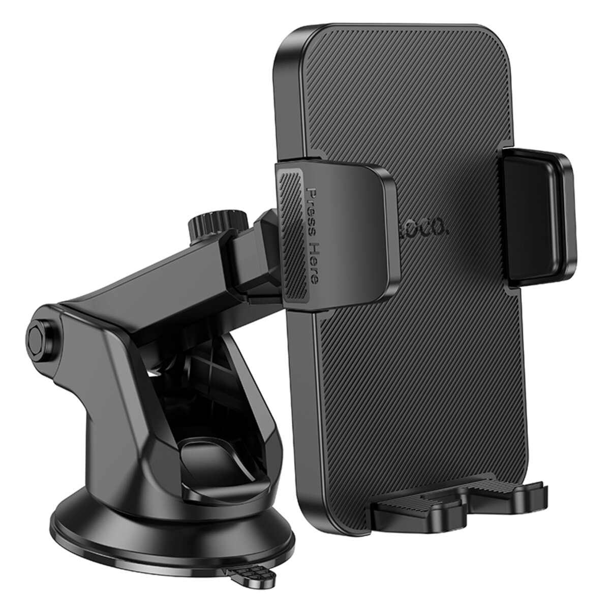 Автотримач для телефона HOCO H37 Cheetah car holder(center console) Black