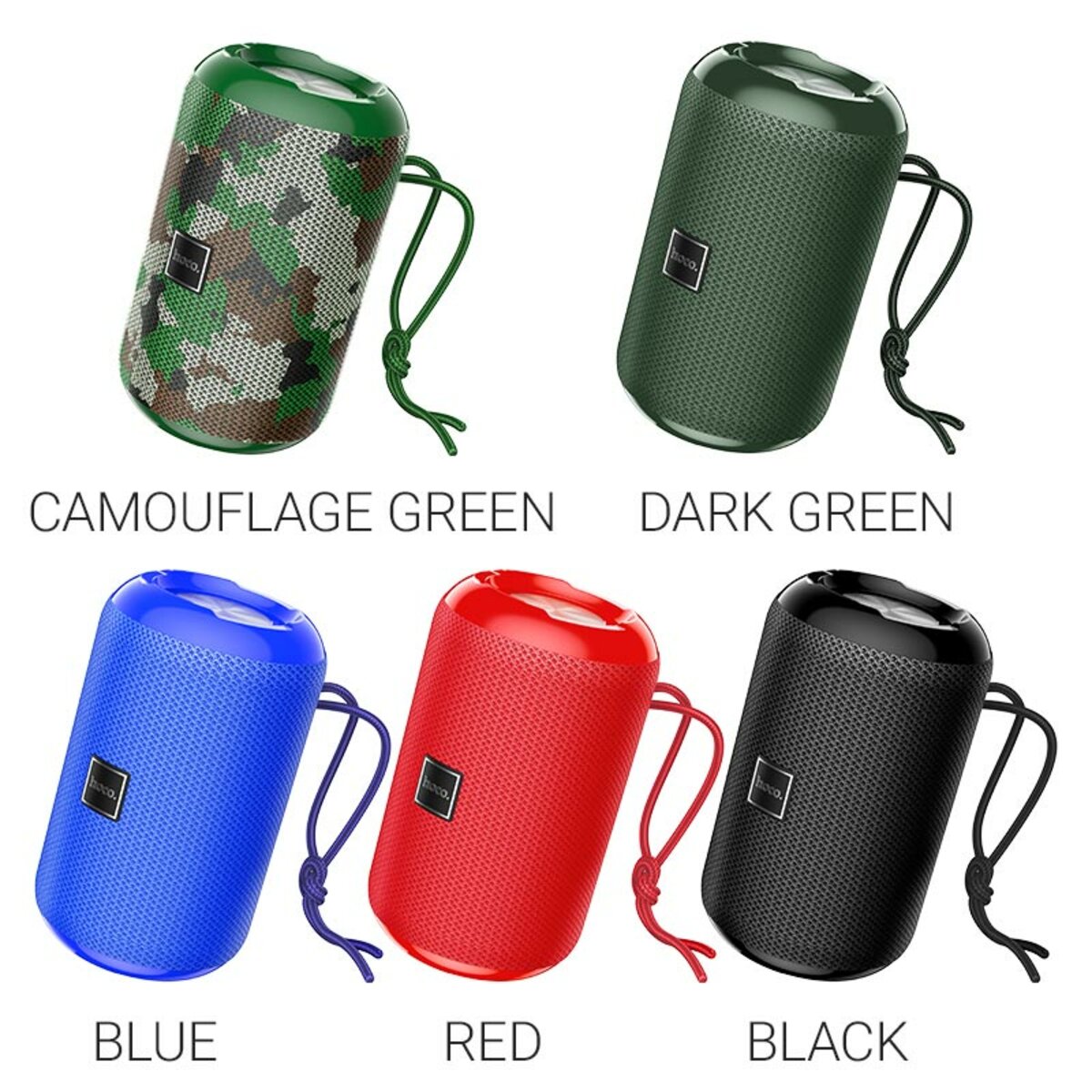 Портативна колонка HOCO HC1 Trendy sound sports wireless speaker Camouflage Green