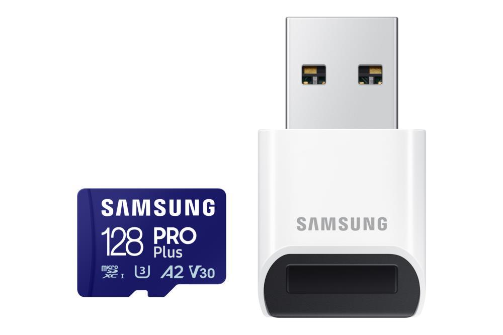 Карта пам’яті MICRO SDXC PRO+ 128GB W/READER MB-MD128SB/WW SAMSUNG