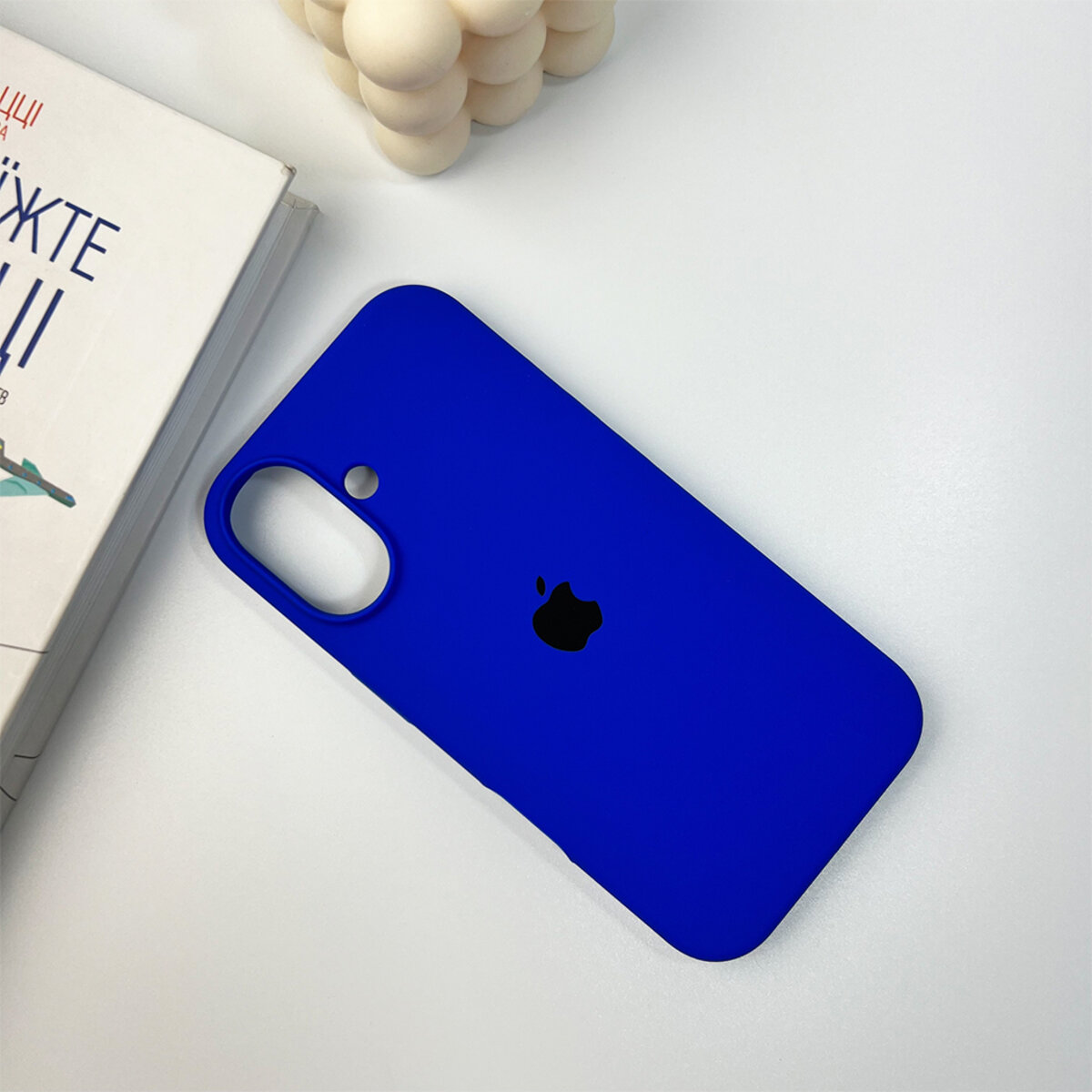 Чохол для смартфона Silicone Full Case AA Open Cam for Apple iPhone 16 45,Shiny Blue
