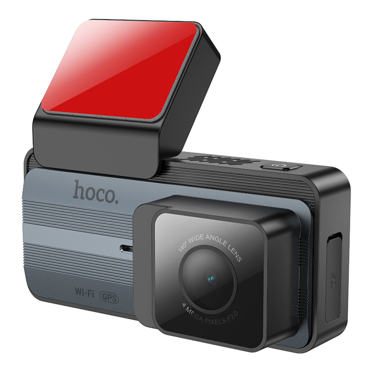 Відеореєстратор HOCO DV11 driving recorder 2K display GPS Silvery Gray