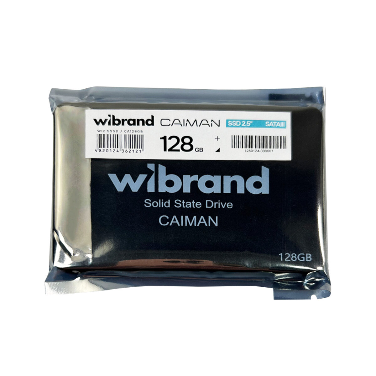 Накопичувач SSD Wibrand Caiman 128GB 2.5" 7mm SATAIII Bulk