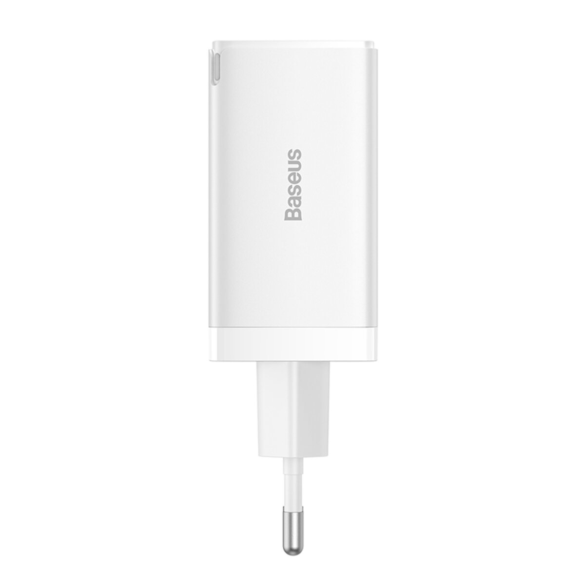 Мережевий зарядний пристрій Baseus GaN5 Pro Fast Charger 2C+U 65W EU White(Include:Baseus Xiaobai series fast charging Cable Type-C to Type-C 100W(