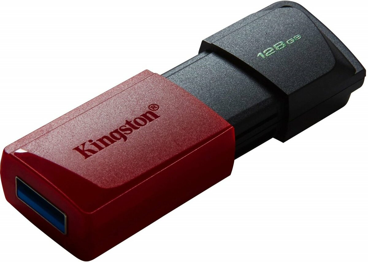 Флешнакопичувач USB3.2 128GB Kingston DataTraveler Exodia M Black/Red (DTXM/128GB)