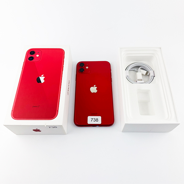 Apple iPhone 11 128GB Red Б/У №738 (стан 8/10)