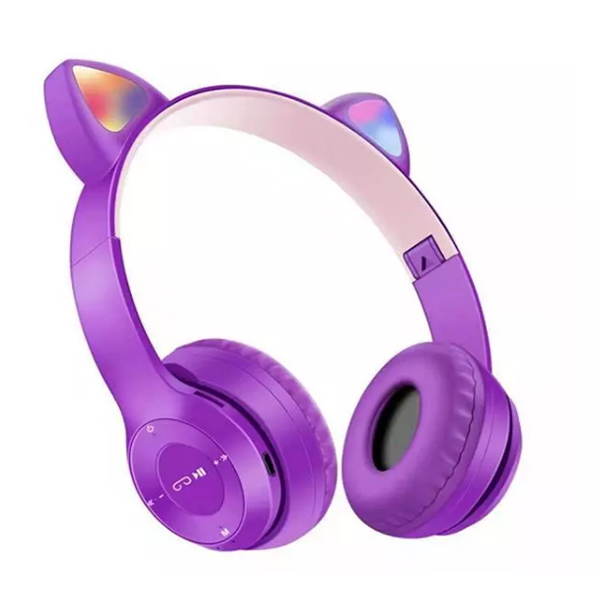 Bluetooth Навушники Profit Car Ear P47M Lilac