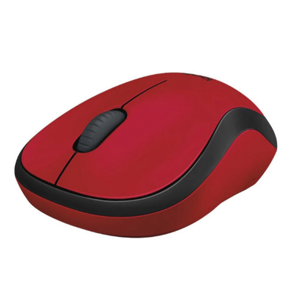 Безпровідна мишка Logitech M220 Silent Red (910-004880)