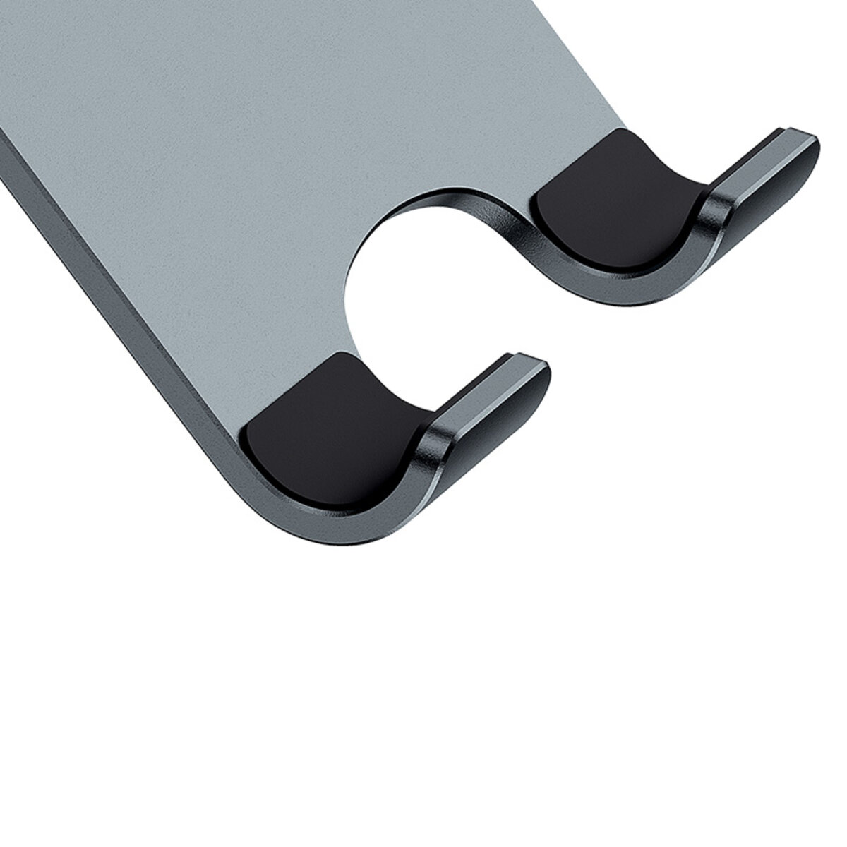 Тримач для мобiльного Baseus Desktop Biaxial Foldable Metal Stand (for Phones) Grey