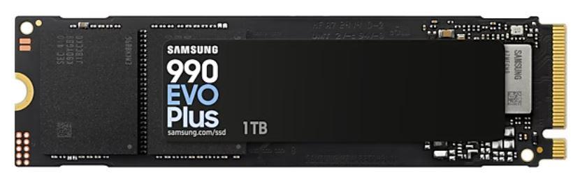 Твердотільний запам’ятовувальний пристрій накопичувач (SSD) G5 M.2 NVME 1TB 990EVOPLUS MZ-V9S1T0BW SAMSUNG