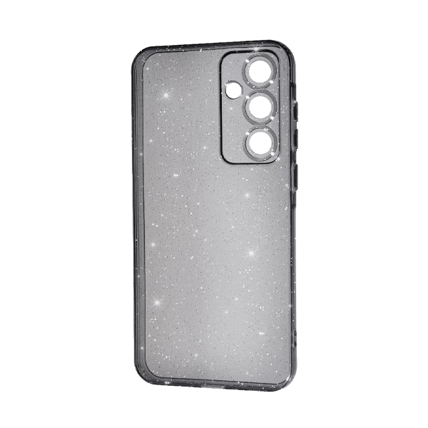 Чехол Silicon Shiny Case Samsung A35/A356 Glitter Clear/Black