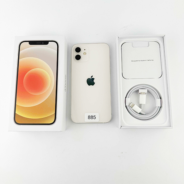 Apple iPhone 12 128GB White Б/У №885 (стан 8/10)