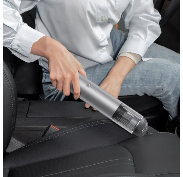Автомобільний пилосос Baseus A3 Car Vacuum Cleaner Silver (CRXCQA3-0S)