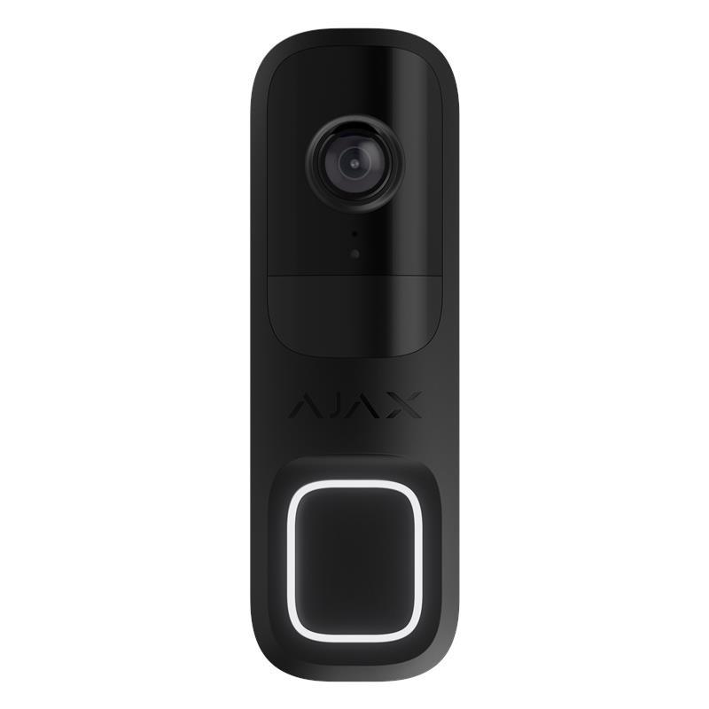 Ajax Doorbell (8EU) ASP black відеодзвінок