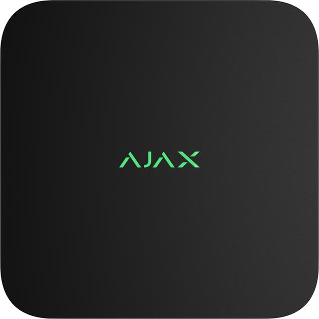 Ajax NVR (8ch) (8EU) ASP black мережевий відеореєстратор