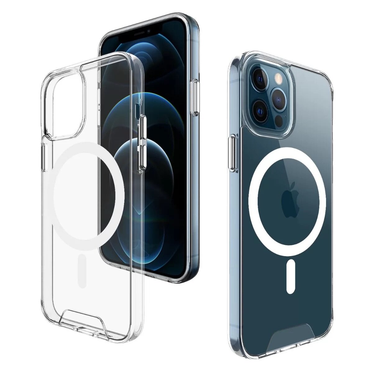 Чохол для смартфона Space Magnetic for Apple iPhone 15 Pro Max Transparent