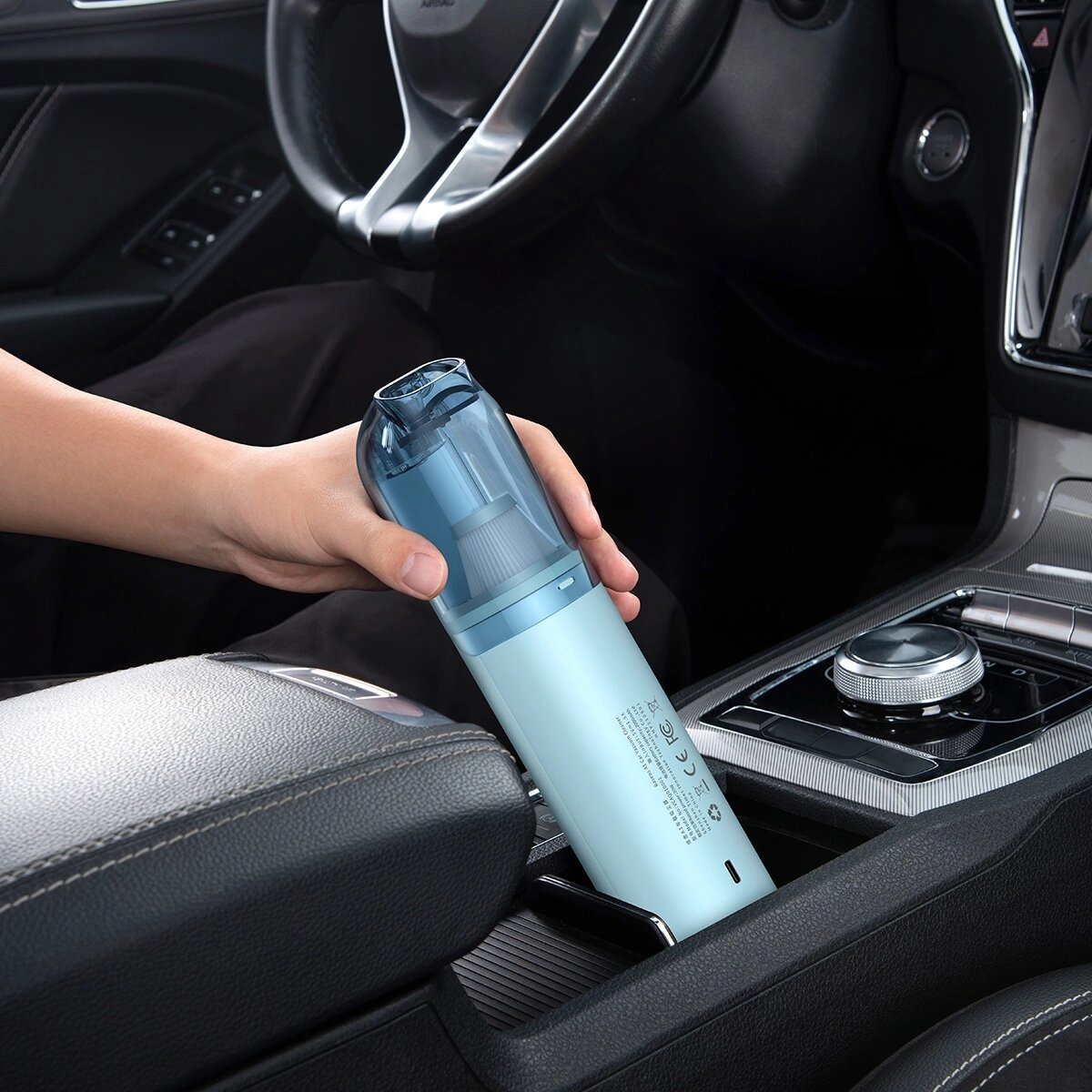 Автомобільний пилосос Baseus A1 Car Vacuum Cleaner Glacier Blue