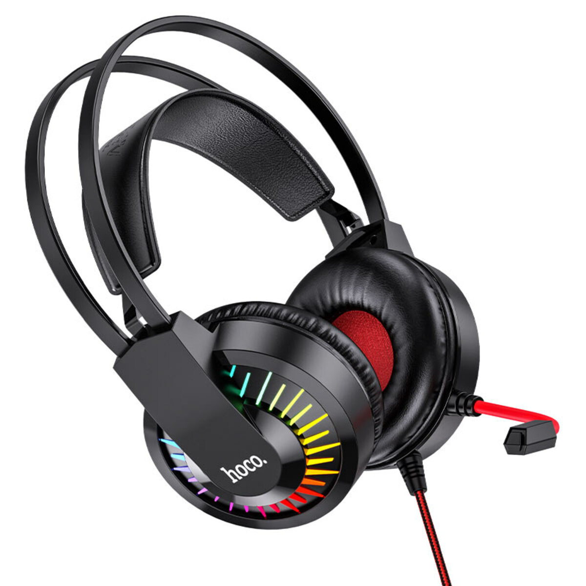 Навушники HOCO W105 Joyful gaming headphones Red