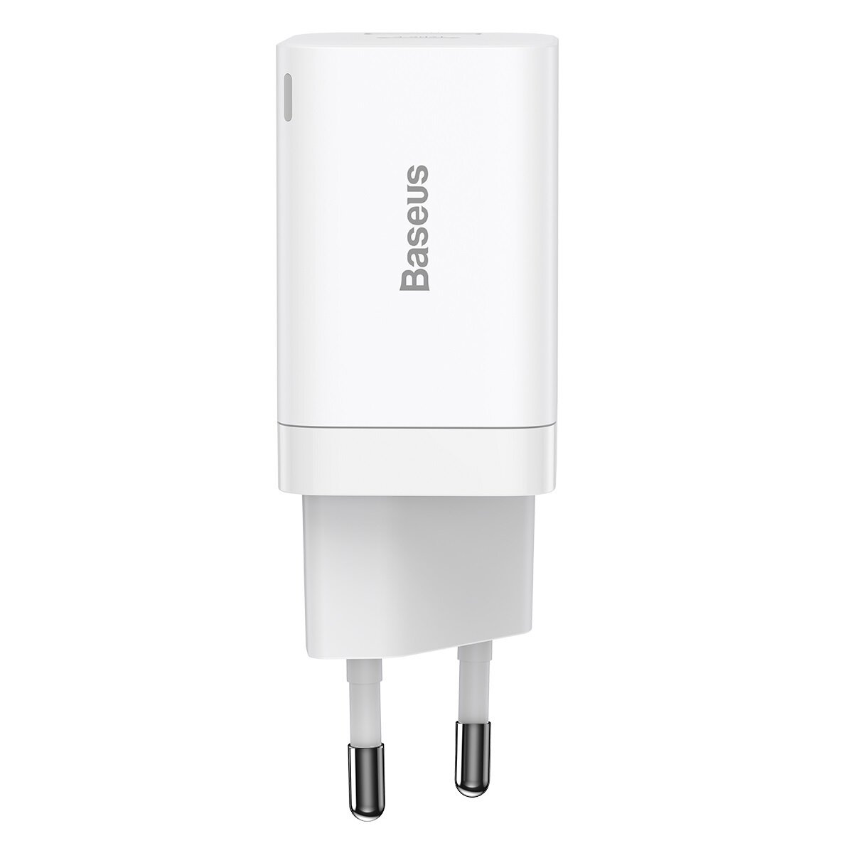 Мережевий зарядний пристрій Baseus Super Si Pro Quick Charger C+U 30W EU White