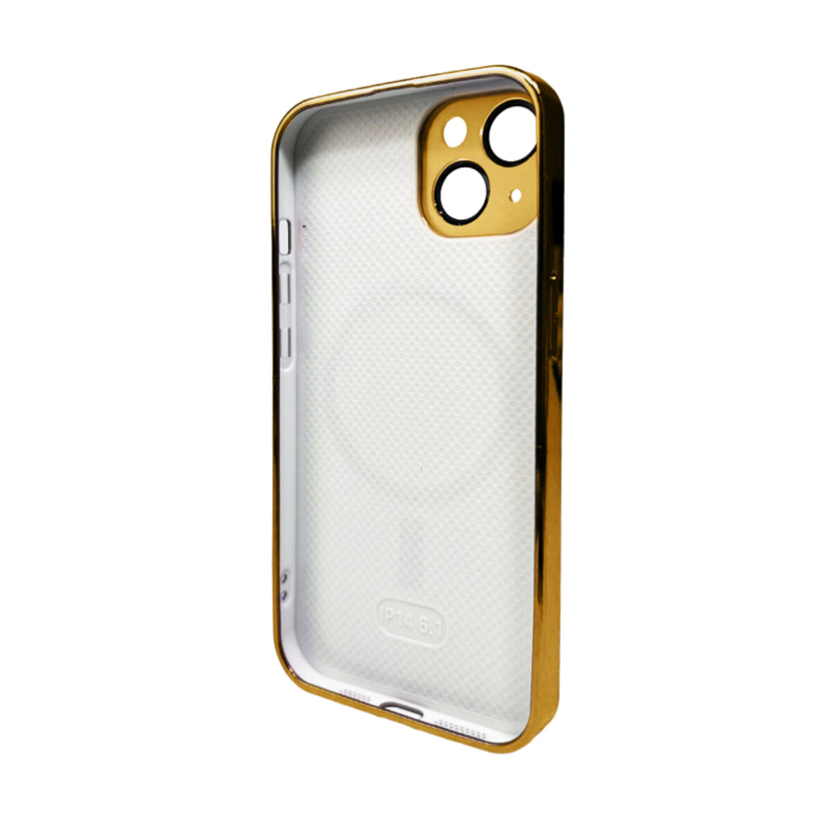 Чохол для смартфона AG Glass Sapphire Frame MagSafe Logo for Apple iPhone 15 Gold