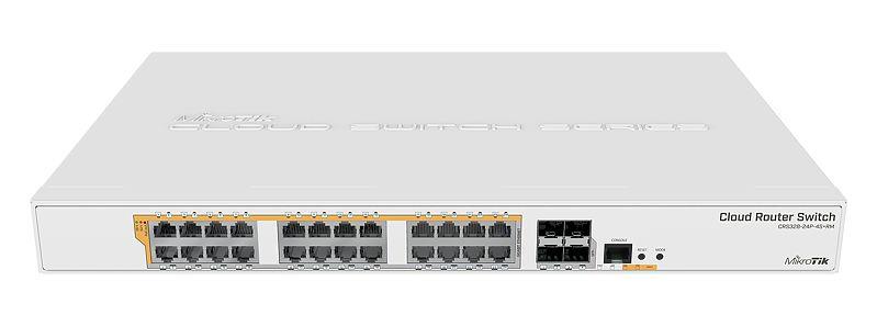 Мережевий комутатор Ethernet CRS328-24P-4S+RM MIKROTIK