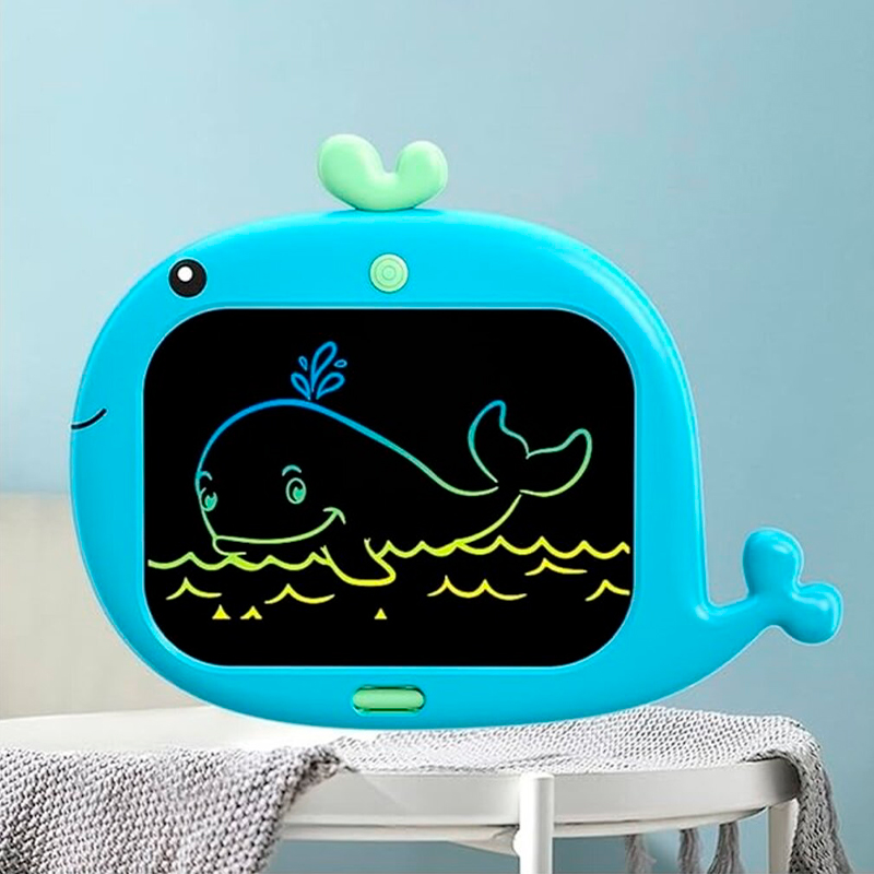 Планшет для малювання Kids Pad Color Whale Blue 9 дюймів