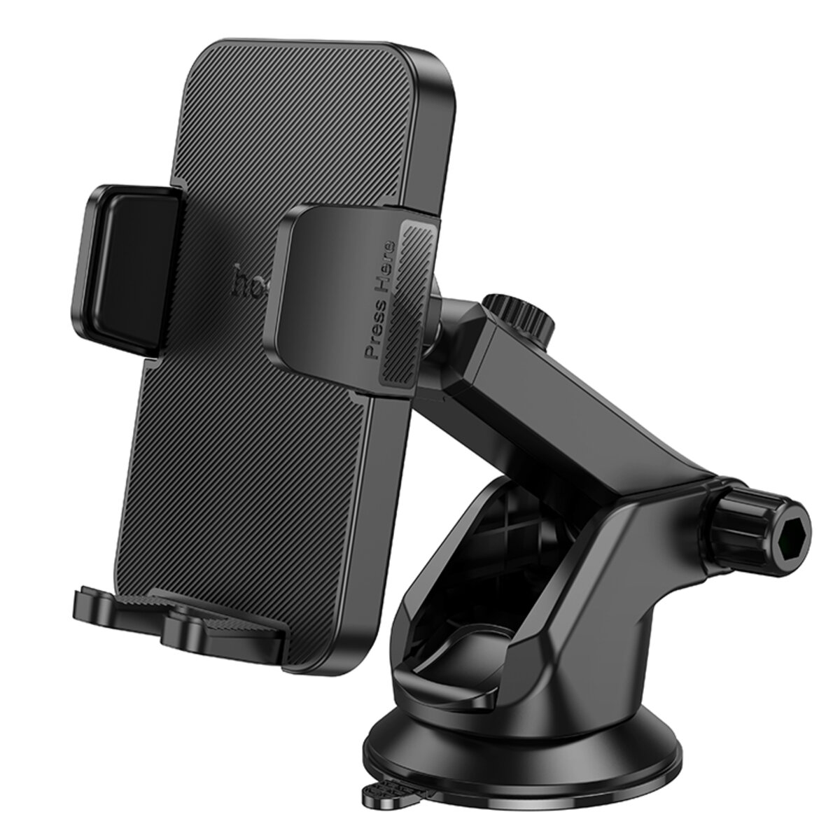 Автотримач для телефона HOCO H37 Cheetah car holder(center console) Black