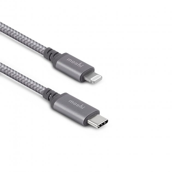 Кабель Moshi Integra USB-C to Lightning Cable Titanium Gray 1.2m (99MO084041)