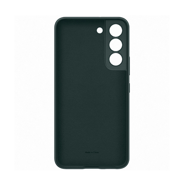 Чохол накладка Samsung S901 Galaxy S22 Silicone Cover Forest Green (EF-PS901TGEG)