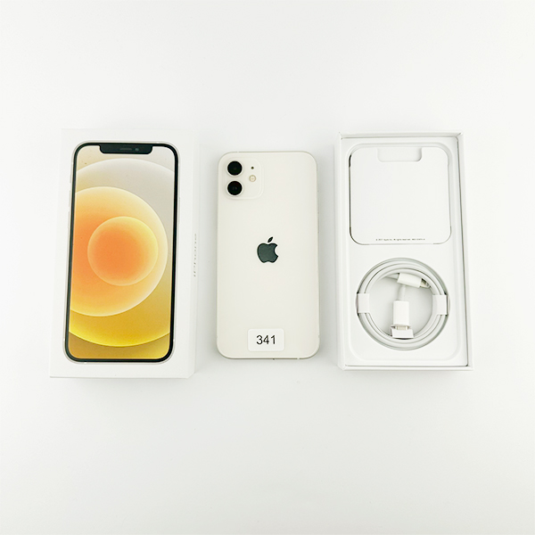 Apple iPhone 12 128GB White Б/У №341 (стан 8/10)