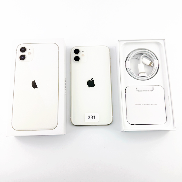 Apple iPhone 11 64GB White Б/У №381 (стан 8/10)