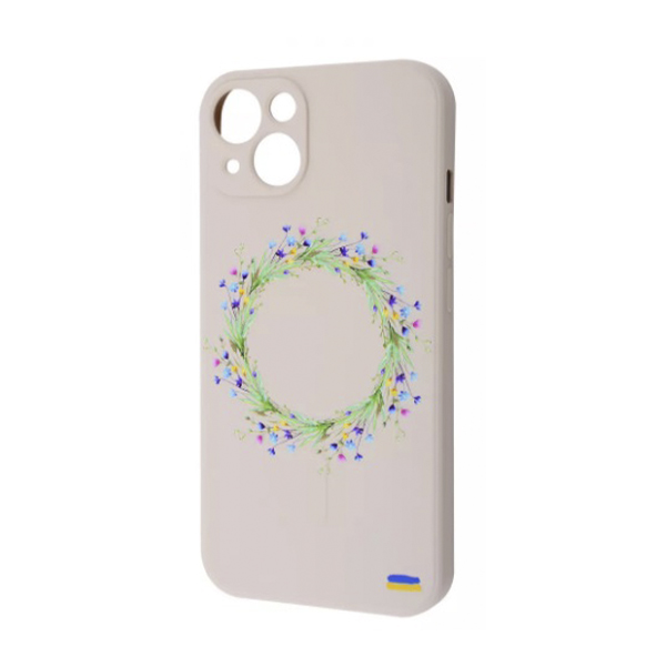 Чохол Wave Ukraine Edition Case для Apple iPhone 13/14 with MagSafe Flowers