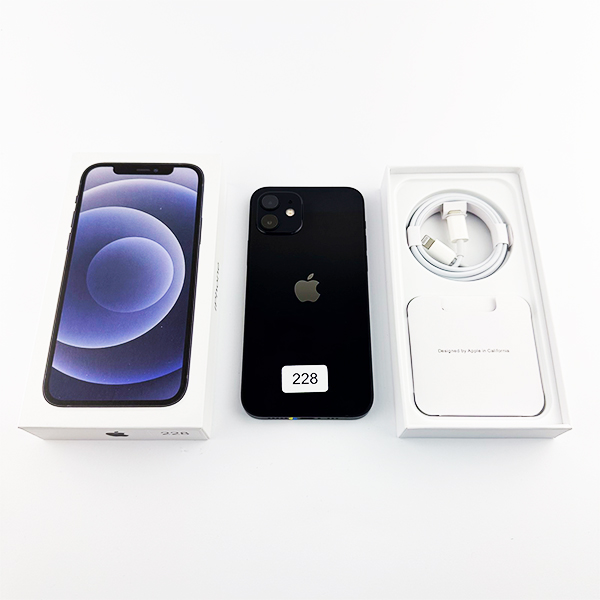 Apple iPhone 12 128GB Black Б/У №228 (стан 8/10)