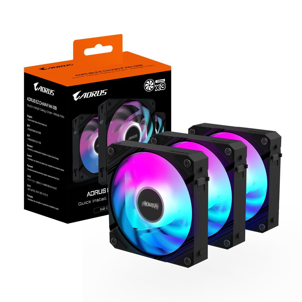 Корпусний вентилятор 120MM ARGB GP-ECFAN1203 GIGABYTE