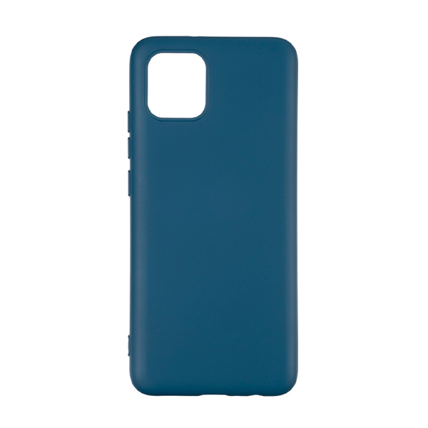 Чехол Original Soft Touch Case for Samsung A03-2022/A035 Dark Blue