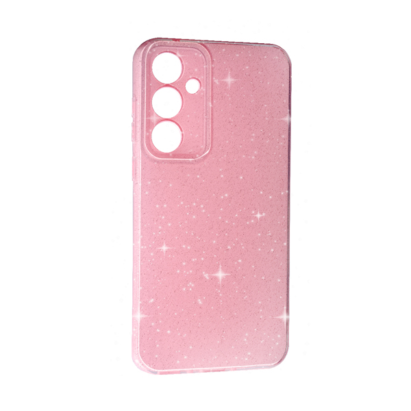 Чехол Silicon Shiny Case Samsung A35/A356 Glitter Pink