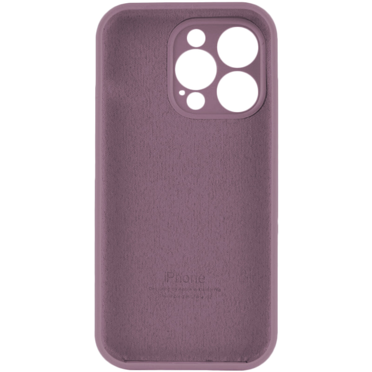 Чохол для смартфона Silicone Full Case AA Camera Protect for Apple iPhone 15 Pro 60,Taro Purple