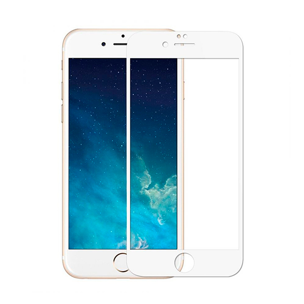 Захисне скло для iPhone 6/6S 5D White (тех.пак)
