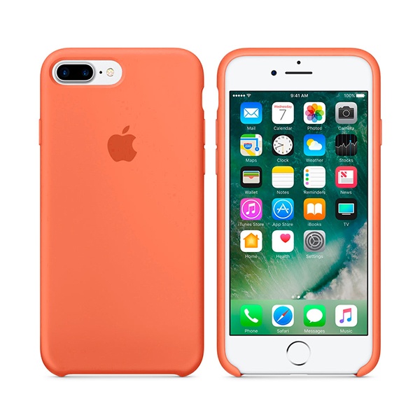 Чехол Soft Touch для Apple iPhone 8 Plus New Apricot